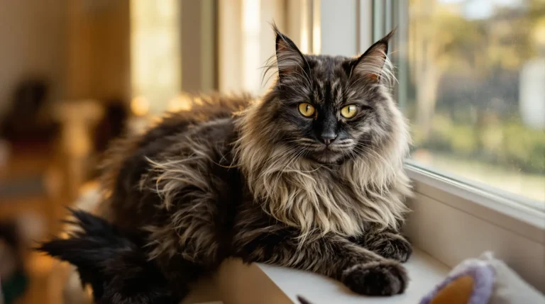 Maine coon black smoke: robe, caractère et soin maine coon black smoke