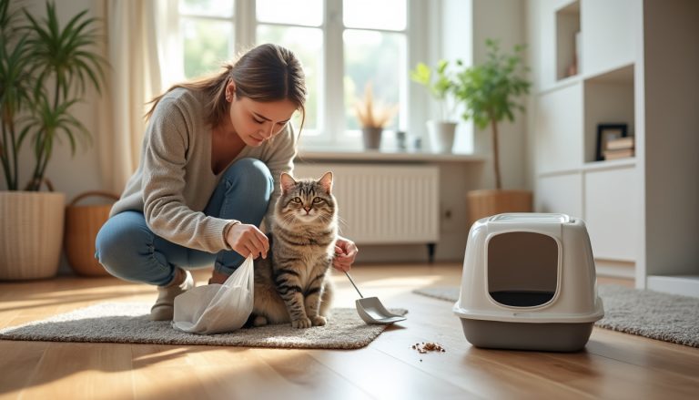 Que faire si mon chat fait caca par terre : causes et solutions efficaces découvrez les causes possibles et les solutions efficaces lorsque votre chat fait ses besoins par terre. conseils pratiques pour un foyer propre et un chat heureux.