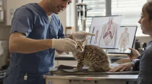 Voir les organes génitaux chat femelle en toute sécurité