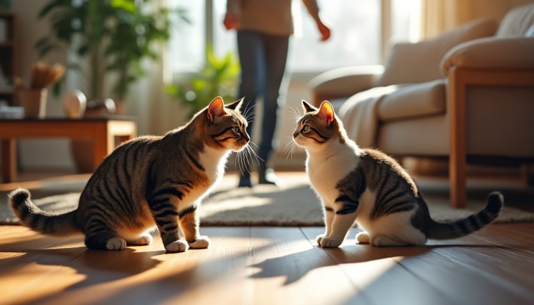 Comment gérer un chat qui attaque un autre chat sans violence découvrez des méthodes efficaces et douces pour gérer un chat qui attaque un autre chat, sans recourir à la violence, afin de préserver la paix et le bien-être de vos animaux.