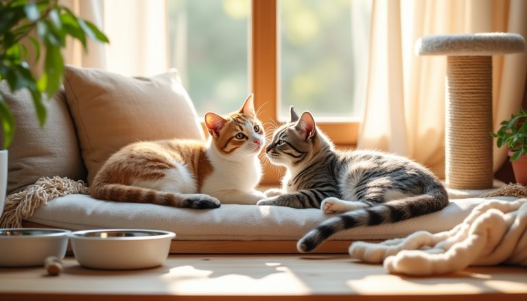 Comment réussir la cohabitation de deux chats femelles à la maison découvrez nos conseils pratiques pour réussir la cohabitation de deux chats femelles à la maison et favoriser une ambiance paisible et harmonieuse entre vos compagnons.