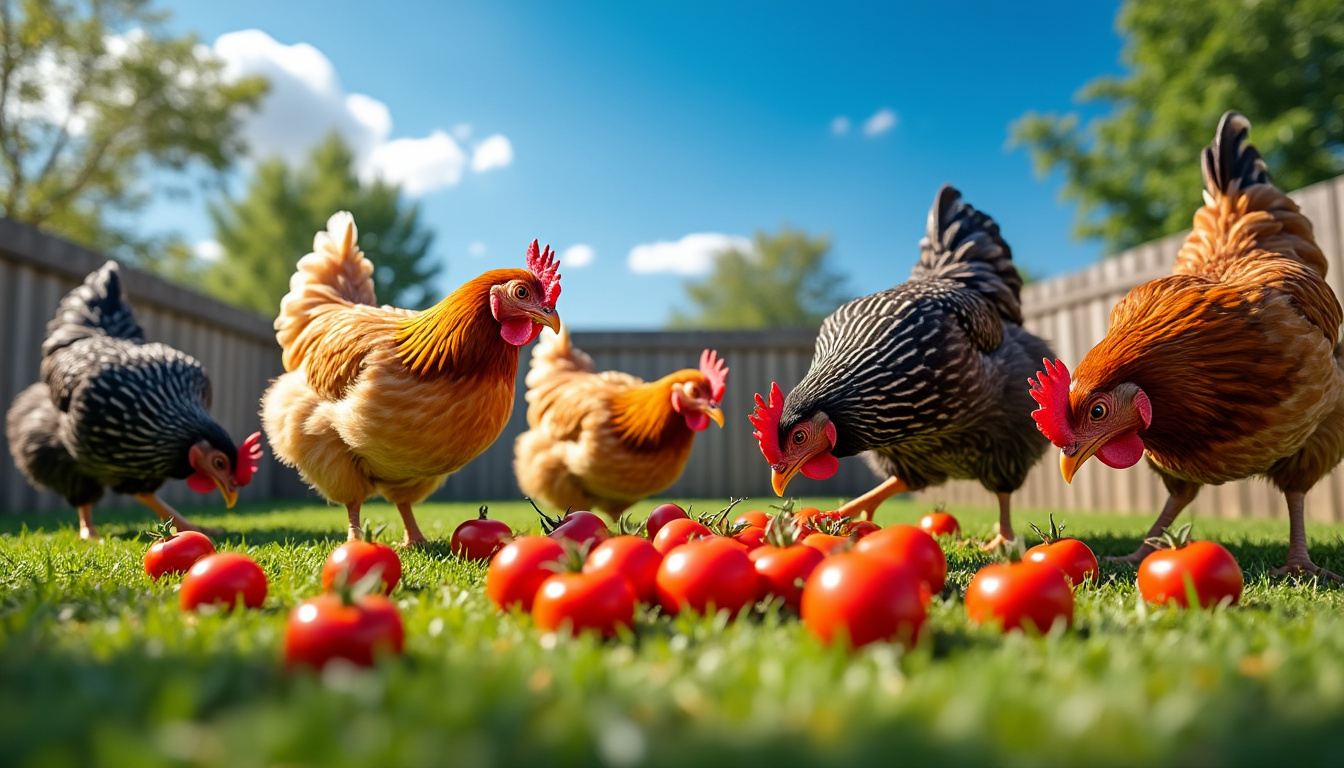 découvrez si les tomates sont sans danger pour les poules et comment les leur donner correctement pour préserver leur santé.