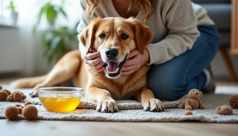 découvrez les causes possibles du vomissement de bile chez votre chien et les mesures à prendre pour soulager votre animal et préserver sa santé.