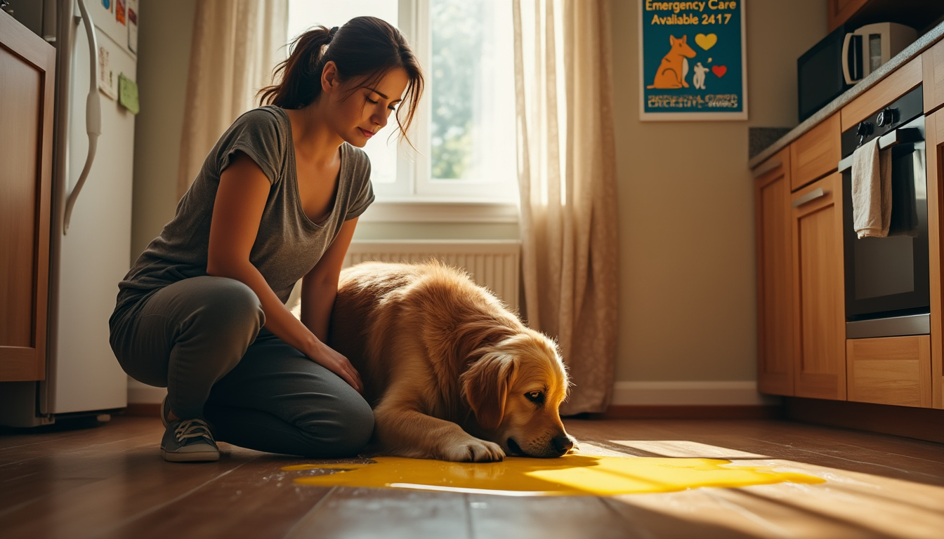 Pourquoi mon chien vomit-il de la bile et que faire ? découvrez les causes possibles du vomissement de bile chez le chien et apprenez les gestes à adopter pour soulager votre animal et prévenir ce problème.