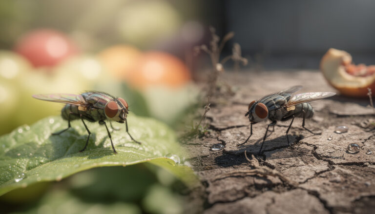 Quelle est la durée de vie d'une mouche et comment l'influencer découvrez la durée de vie moyenne d'une mouche et les facteurs qui peuvent l'influencer, pour mieux comprendre ces insectes souvent envahissants.